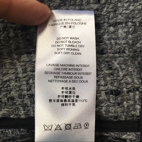 IRO Rare Quanto Checked Boucle-Tweed Blazer Jacket - Picture 12 of 16